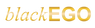 black ego logo