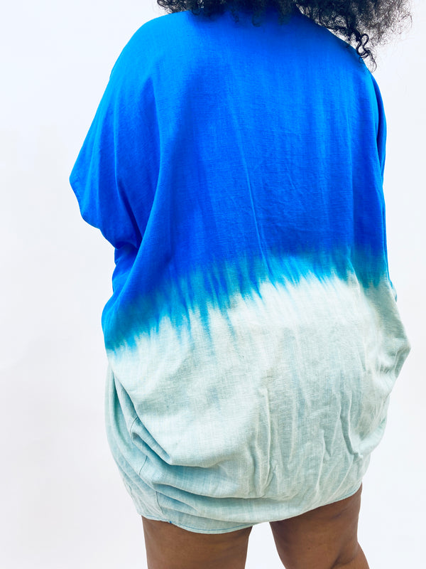 Two Toned Ombre Cardigan (One-size)